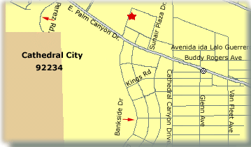 Map of our location